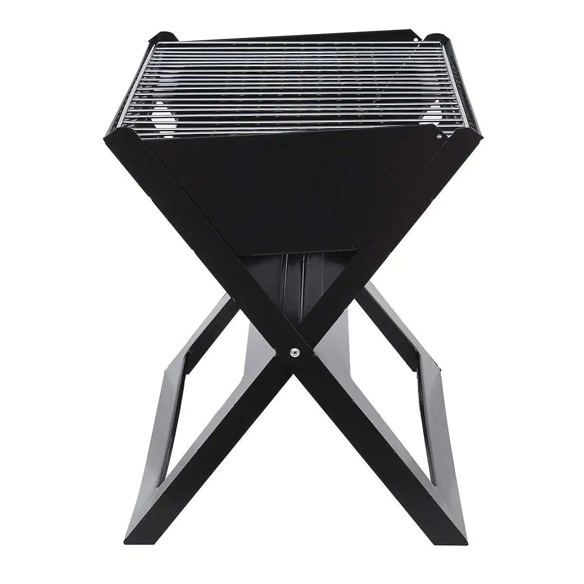

Portable Charcoal Grill Folding Barbecue BBQ Grill Camping Picnic Outdoor Cooker Tool Folding Charcoal Barbecue BBQ Grill Net