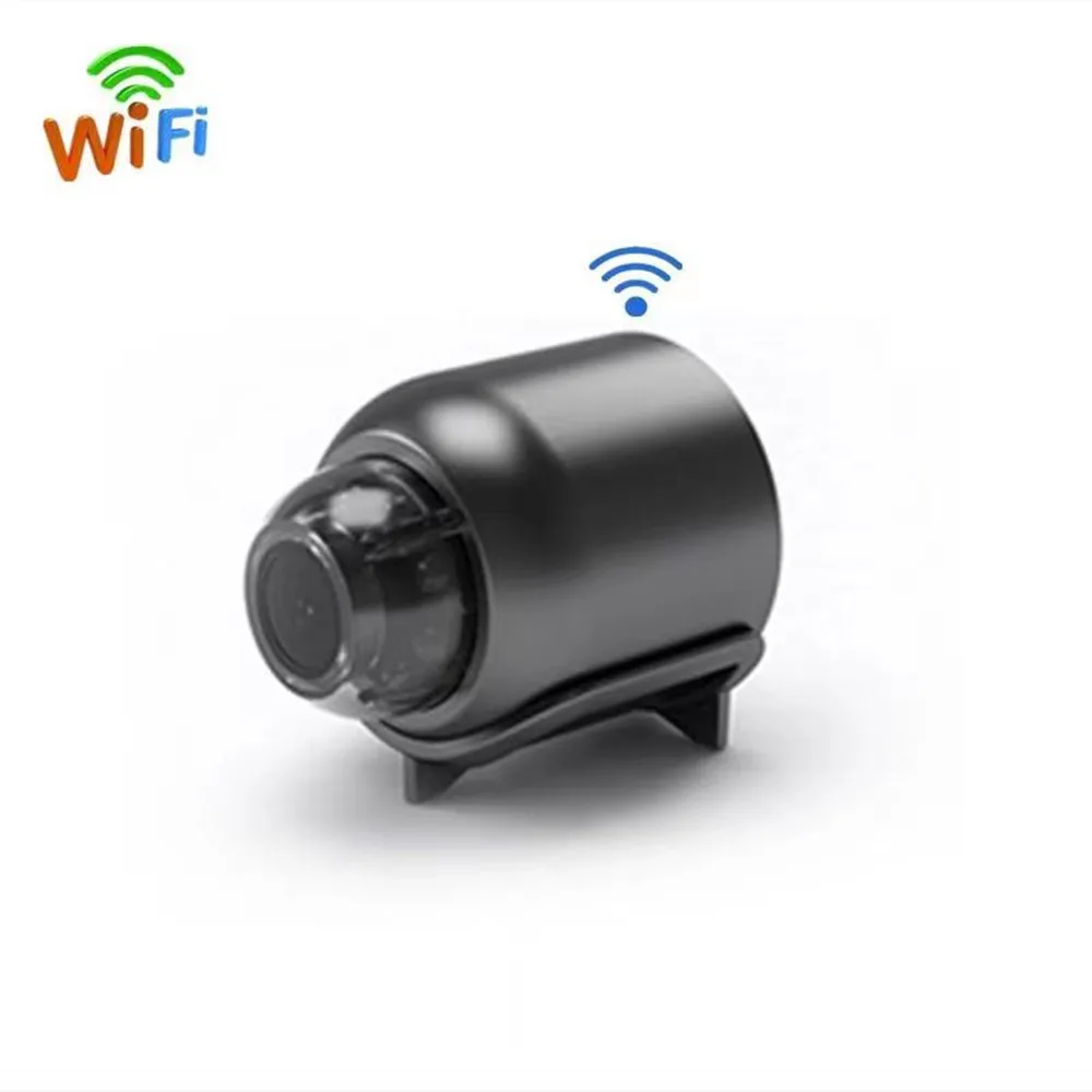 

2021 Wireless IP Cam Mini Wifi Surveillance Camera 1080P Home Night Vision Remote Monitoring 160° Wide Angle Micro Baby Monitor