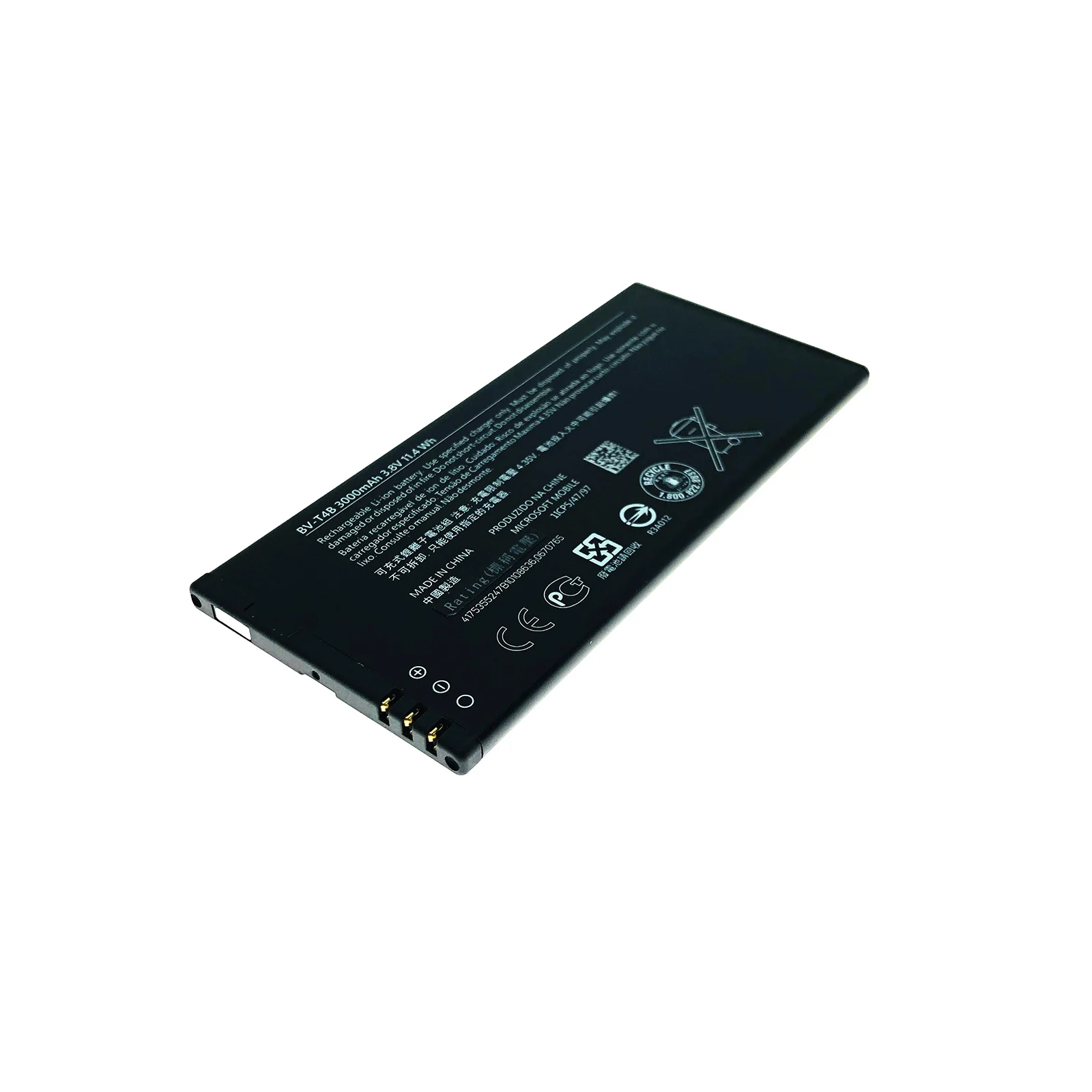 Аккумулятор для телефона Nokia Lumia 640XL BV T4B RM 1096 1062 1063 640 XL BVT4B 3000mAh|Аккумуляторы