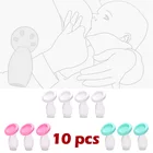 10 шт.лот, оптовая продажа, ручной молокоотсос для грудного вскармливания