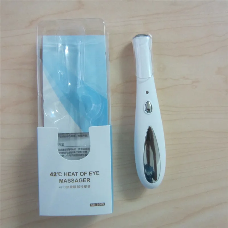 Электрическая массажная ручка для ухода за глазами вибрирующий массажер красоты