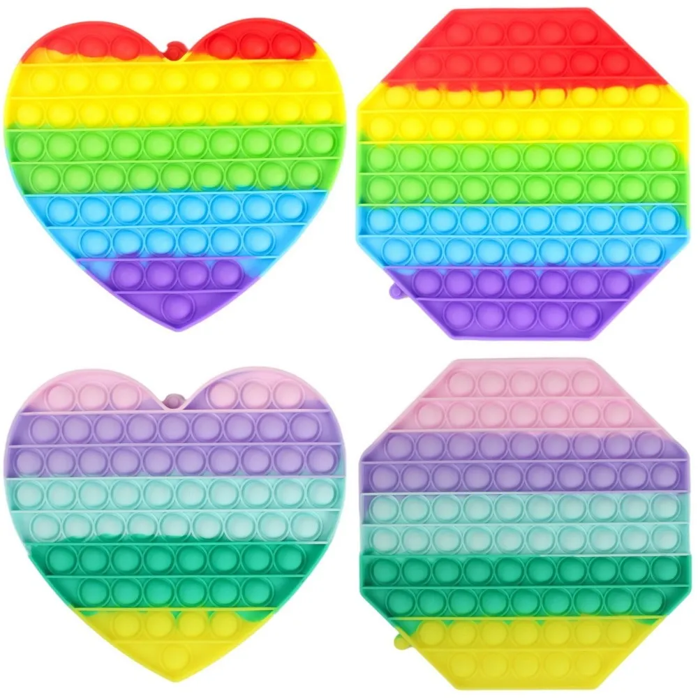 

Fidget Toys Funny Anti Stress Reliever Stretchy Push Bubble Sensory For Adult Kids Antistress Giant Squishy Squeeze New Toy