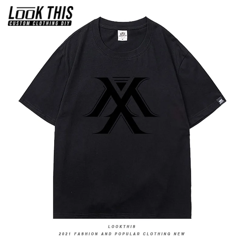 

MONSTA Casual Tees Children Teen Tshirt Boy Clothes Summer Short Sleeve Girl Tshirt Kids Print Sport O-Neck Hip Hop Tops Tees