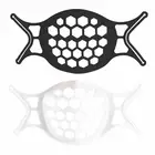 Маска для взрослых с поддержкой дыхания, 3D вспомогательная маска, внутренняя подушка, кронштейн, многоразовый держатель пищевой маски, дышащий клапан