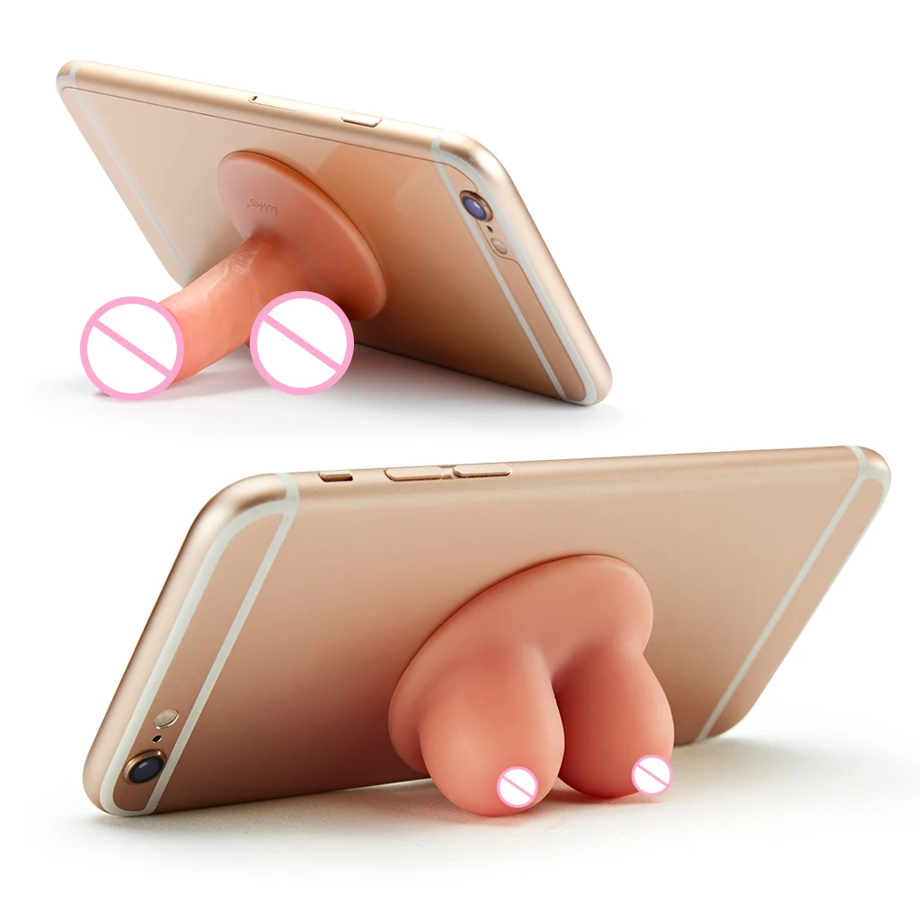 Мини фаллоимитатор Luvkis держатель для телефона подставка груди подарочный набор