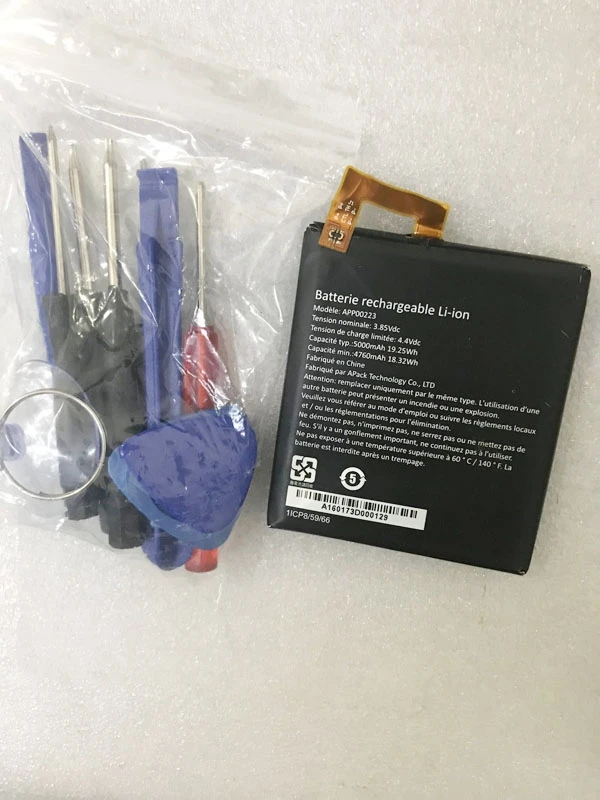 Bater&iacute;a de repuesto de alta calidad para tel&eacute;fono m&oacute;vil, pila original de 3,85 V, 5000mAh, APP00223, para CAT S41, AKKU-0