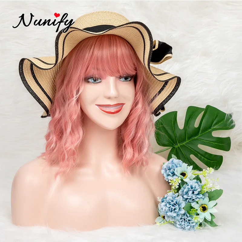 Nunify Wig Display Mannequin Head Stand Salon Wig Display Tools African American Female Realistic Mannequin Head With Shoulders