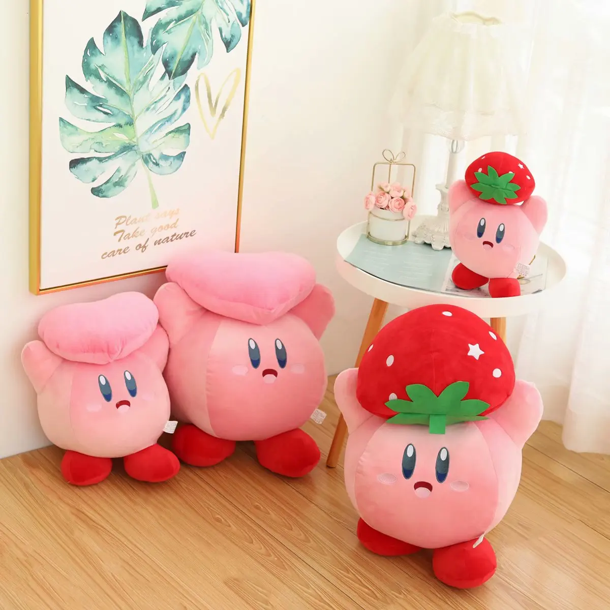 Классическая плюшевая Кирби Кукла kawaii аниме периферийная мягкая игрушка