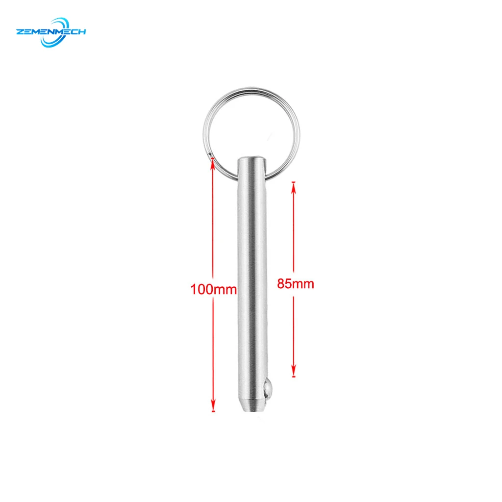 

2PC 10mm Quick Release Ball Pin 316 Stainless Steel for Boat Bimini Top Deck Hinge Marine Hardware Boat Accessories Shipbuilding