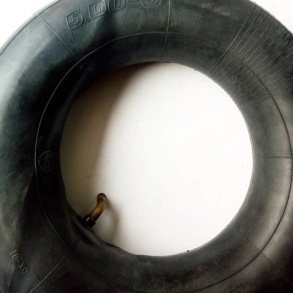 

Accessories Durable Parts Professional Bent Tire 13x5.00-6 Easy Use Straight Lawn Mower Tool Replacement Butyl Rubber Inner Tube