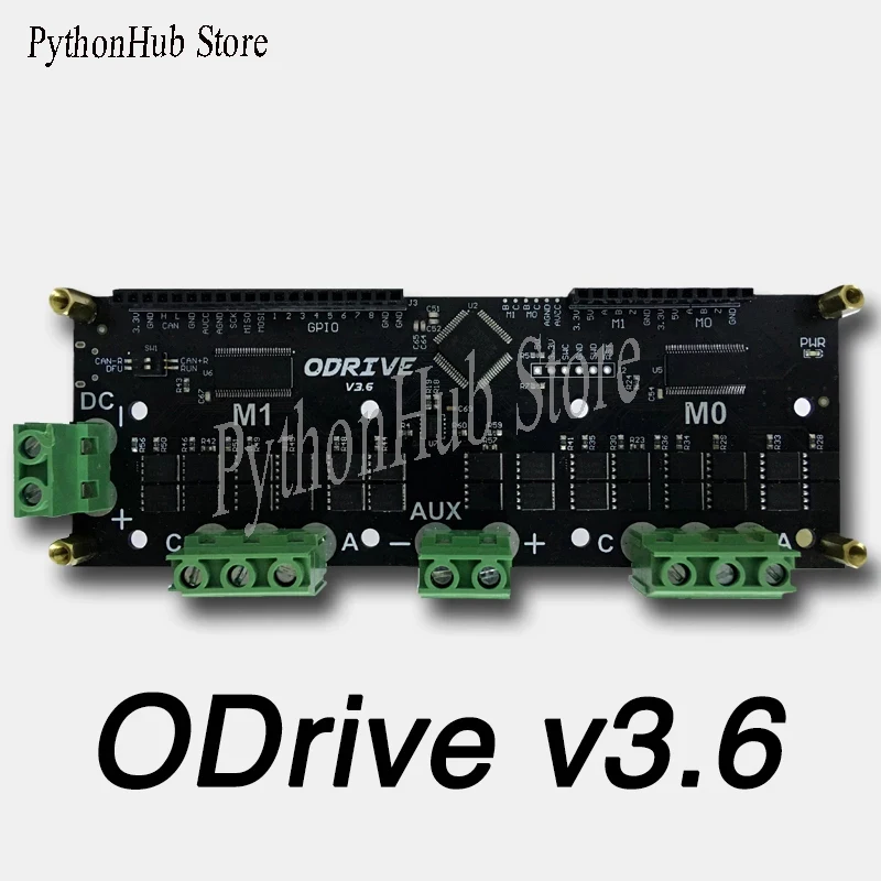 Контроллер ODrive3.6 FOC BLDC AGV с сервоприводом и двойным мотором макетная плата высокой