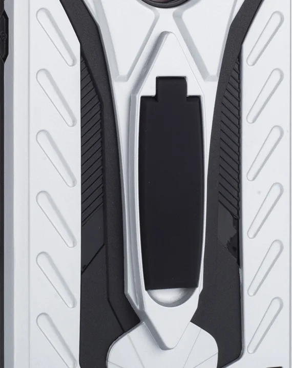 White Чехол-подставка для samsung Galaxy J7 Prex Wide 2 Halo J7 Prime Sky Pro Hybrid Armor Fitted Cover Wide2 SM-J727U SM-J727T1 J727V - Цвет: White