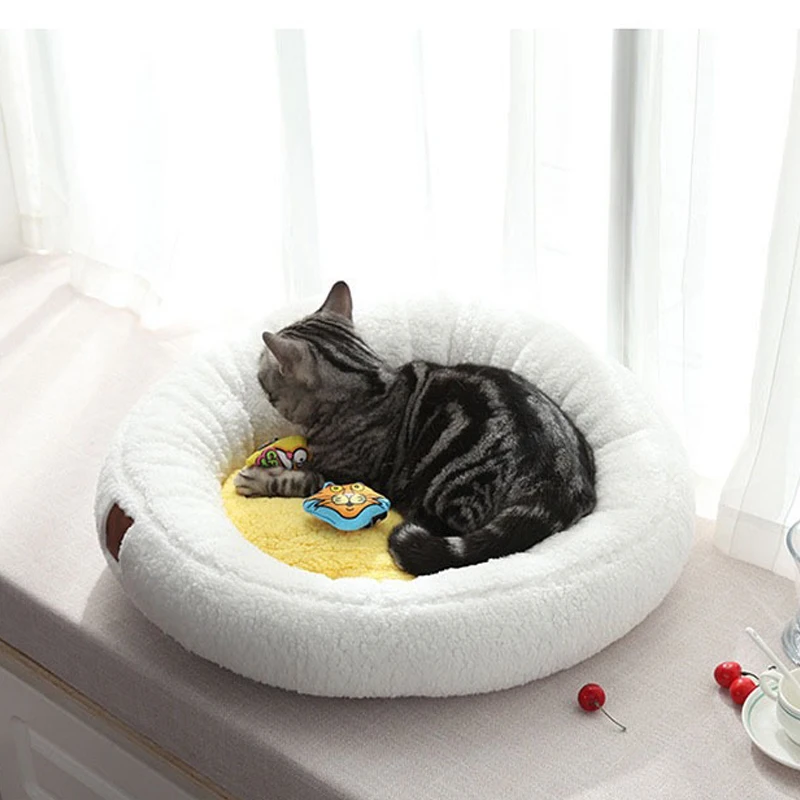 Милая собачка кошка гнездо мультфильм животное Four Seasons Материал спальный мешок