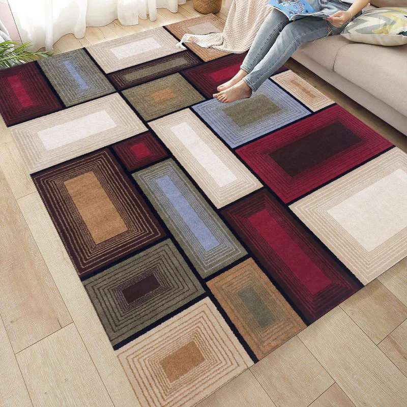 

Rectangular large carpet printing carpet home decorators carpet living room with high quality carpet non-slip sofa floor mat