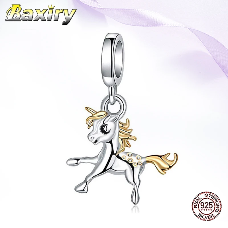 100% серебряные бусины 925 пробы подвеска подходит для шармов Серебро Оригинал 2020