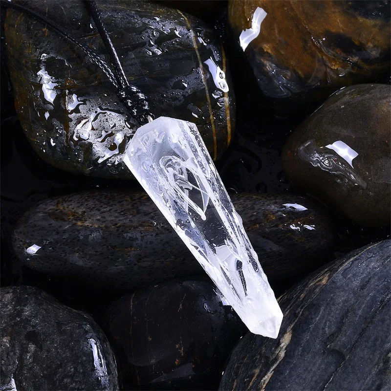 2019 модное деревянное ожерелье ручной работы из смолы кулон винтажное для мужчин