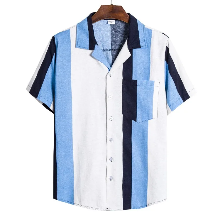 

Printed Hawaiian Shirt Aloha Men's Women's Party Daily Casual Blouses Linen Tops Streetwear Outwear