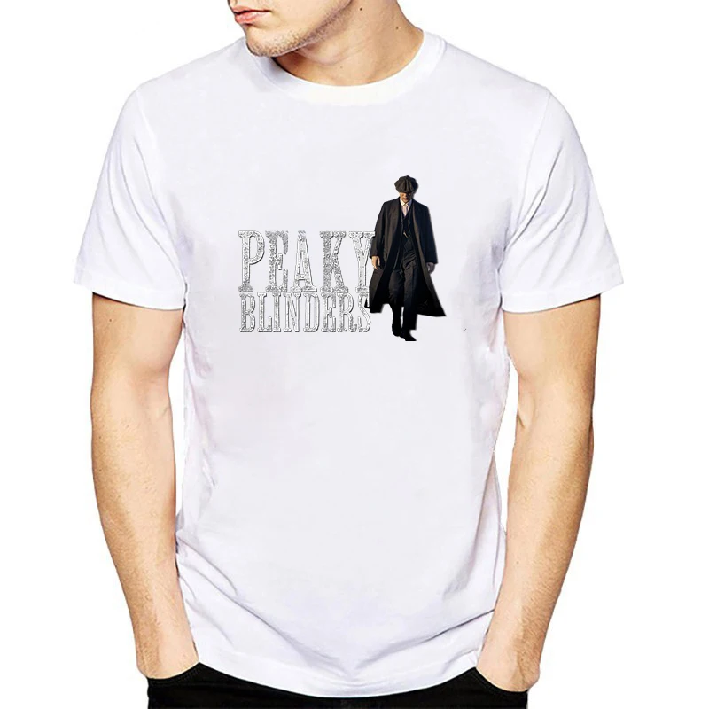 Peaky Blinders Футболка мужская футболка с принтом Шелби модная уличная Мужская в стиле
