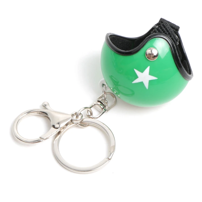 Брелок для ключей на мотошлем мужчин и женщин милый аксессуар от шлема в подарок