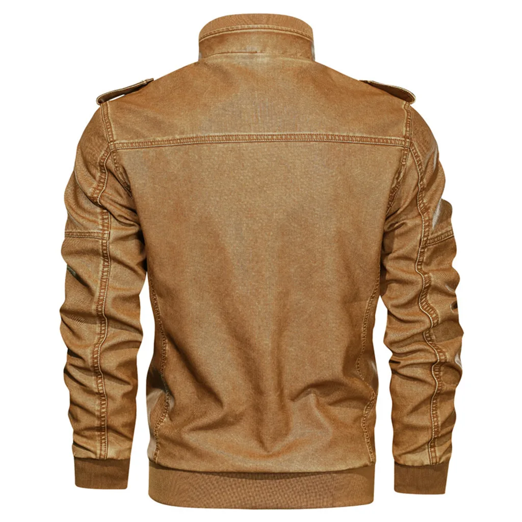 Джинсовая зимняя куртка размера плюс L-6XL Мужская однотонная Повседневная