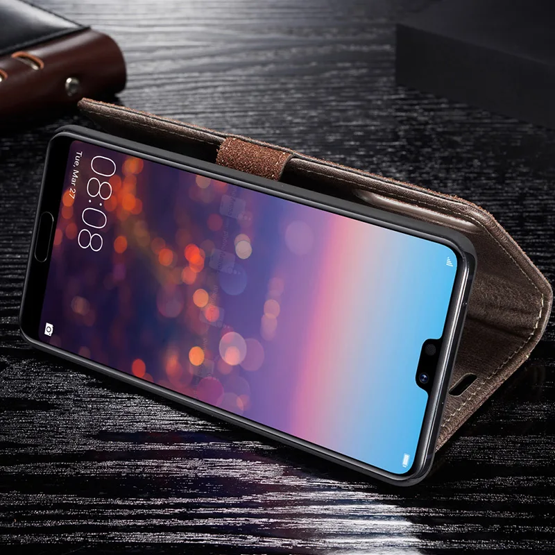 Винтажный откидной Магнитный чехол для Huawei Mate40 30 P20 P30 P40 P50 Pro Lite кожаный съемный