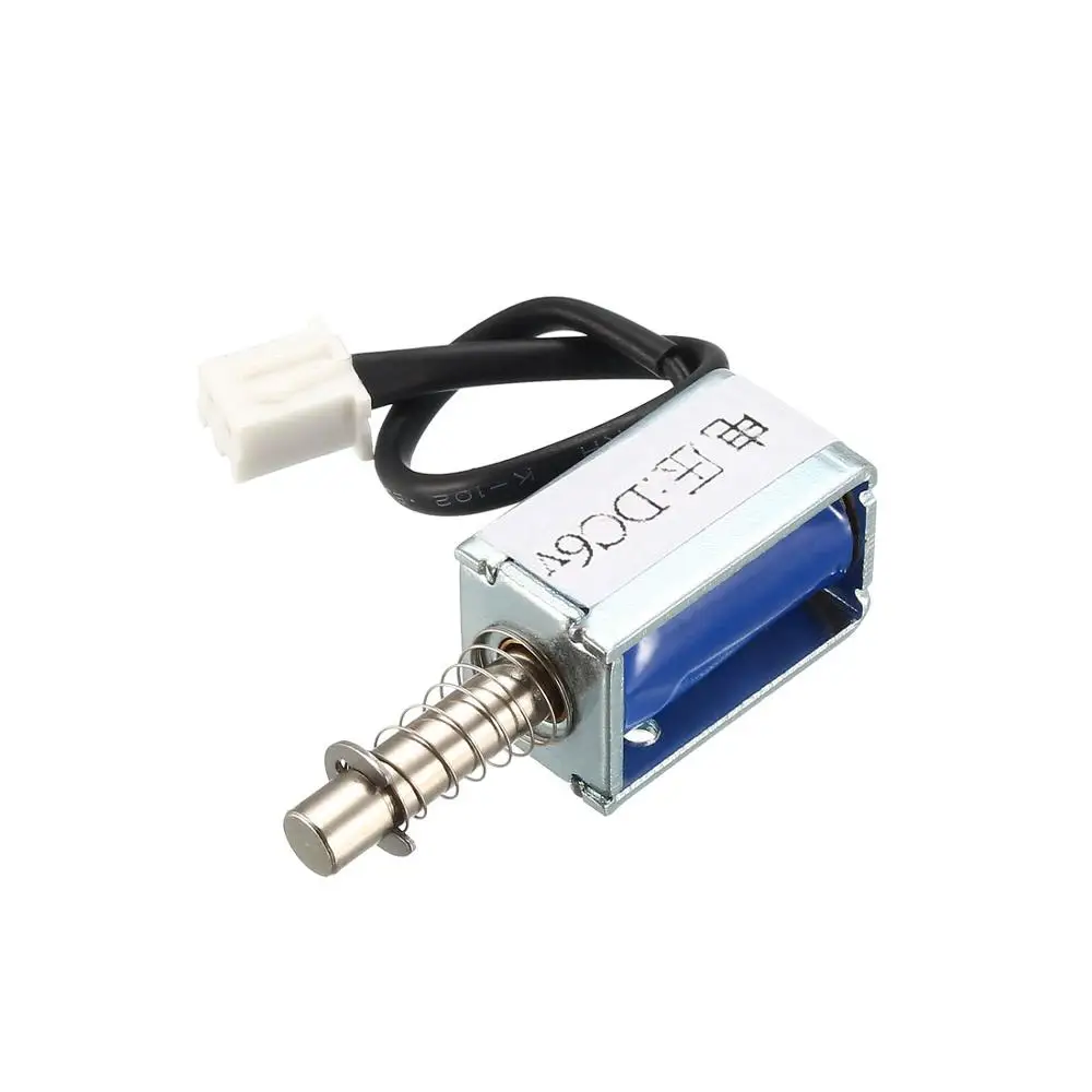 UXCELL DC 6/12/24 в Электромагнитный Электромагнит с пуш Подом открытой рамой линейный