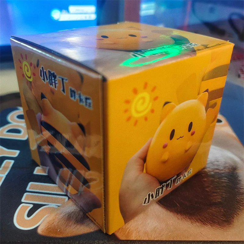 Pokemon Pokémon Little PVC Fat Ding Pikachu фигурка модель автомобиля украшение Кукла Kawaii Movie аниме