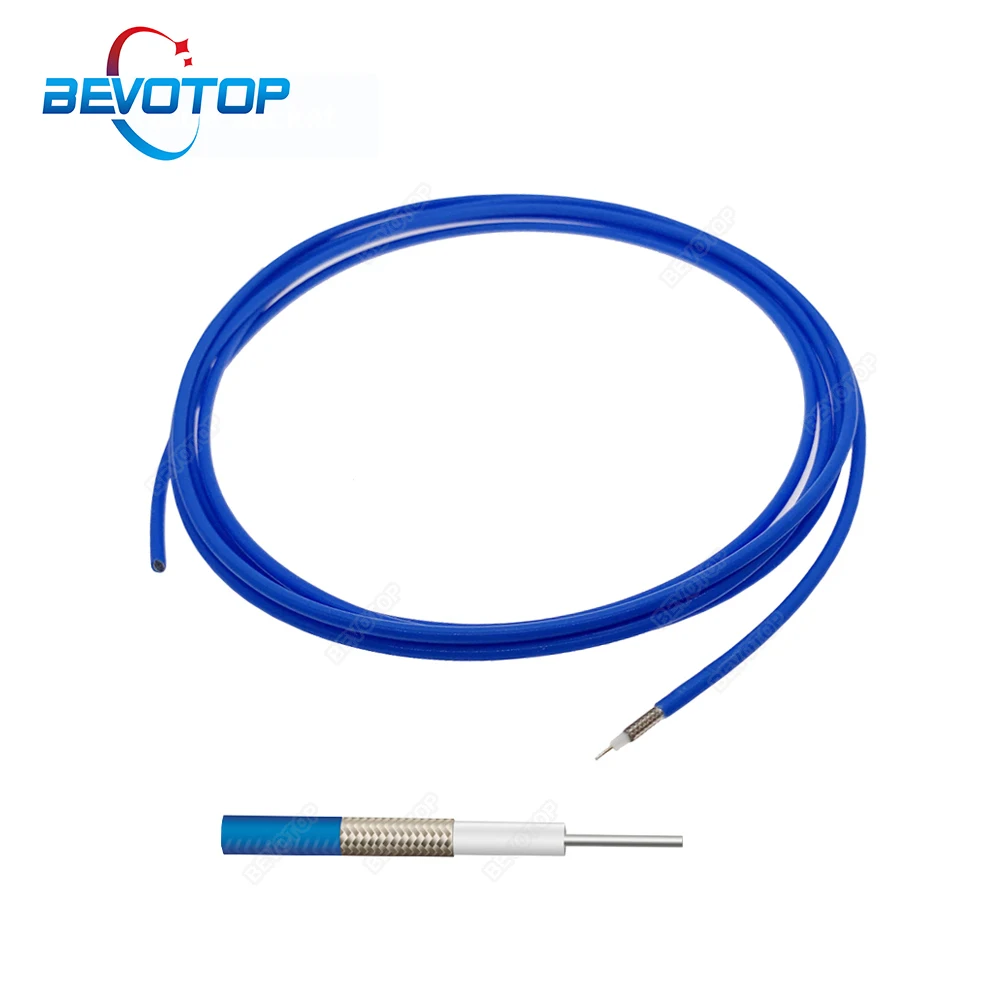 

Синий кабель RG405 086 полугибкий высокочастотный Тестовый Кабель 50 Ом RF коаксиальный кабель Pigtail Jumper синий/красный/серебристый 1 м 3 м 5 м 10 м
