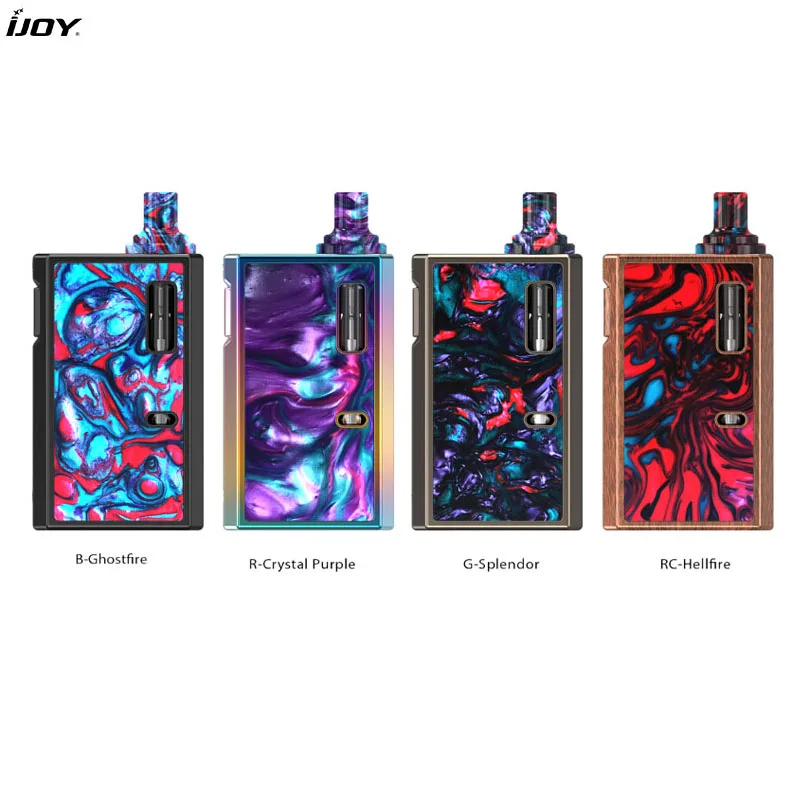 IJOY для вас MERCURY KIT все в одном Pod система Vape Kit 12 Вт Мощность 1100 мАч батарея