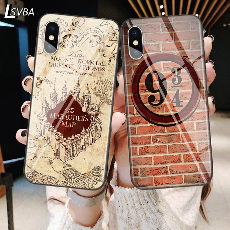 Для iPhone 12 11 Pro Max mini чехол аминовый милый Potter Love для XR X 8 7 6 Plus 6S 5S SE яркий