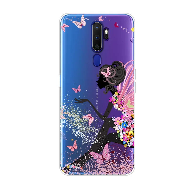 Чехол для OPPO A5, Прозрачный бампер, классный, с анималистическим принтом, силиконовый, ТПУ, мягкий чехол для OPPOA5 A 5 A52020, чехол для телефона, Fundas