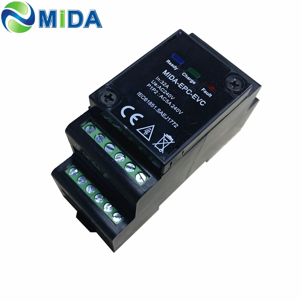Контроллеры EPC 32A EVSE контроллер электронного протокола для 7KW 11KW Wallbox 22KW EV зарядная