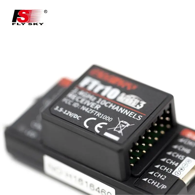 2 шт FLYSKY FTr10 4G 10CH AFHDS3 IBUS SBUS PPM PWM урат 3 5-18V RC автомобиль приемник для лодки NB4 PL18 пульт