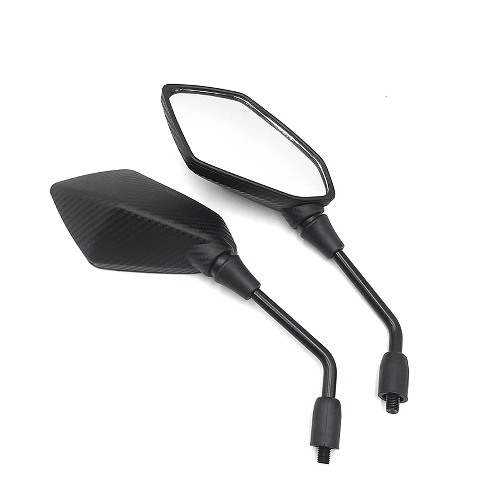 

8 10mm Universal Motorcycle Mirrors Side Rearview Mirror Black For KTM 790 390 duke BMW r1200gs s1000rr f800r Honda cb125r X-ADV