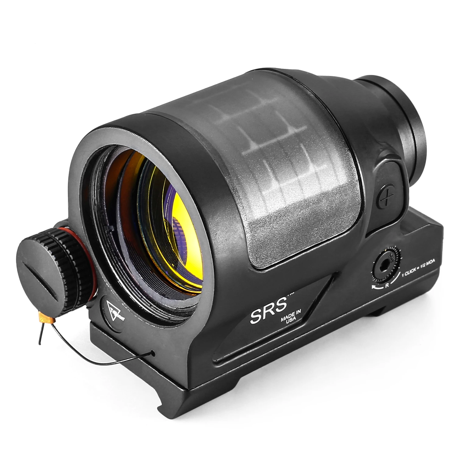 SRS Hunting Solar Power Reflex Sight 1X38 Red Dot Scope With QD Suitable for 20mm rail rifles such as SCAR HK AK-47 | Спорт и