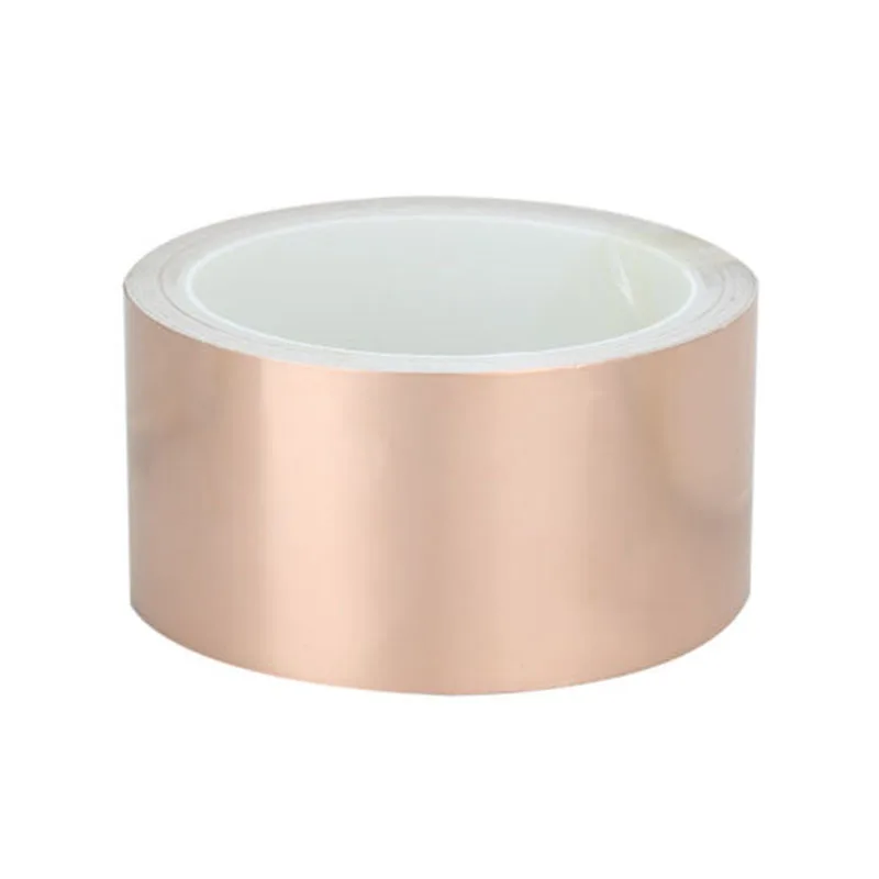 Single Sided Conductive Copper Foil Tape Strip Adhesive Shielding Heat Resistant 50MM*20M | Инструменты