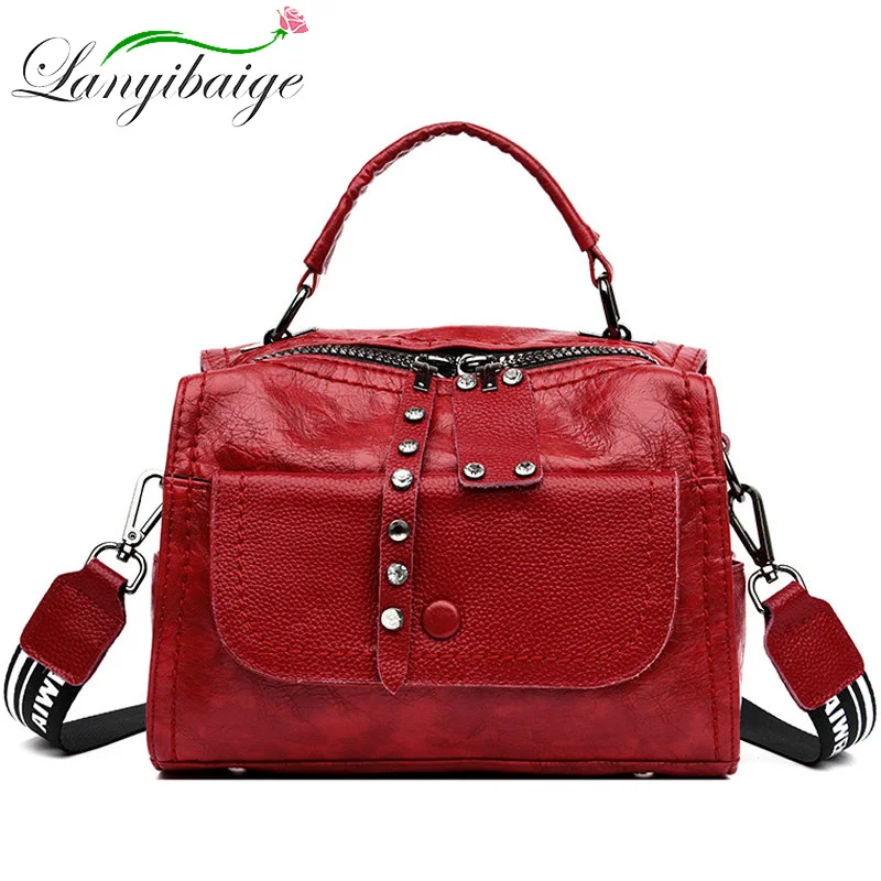 Многофункциональный женский кожаный рюкзак из воловьей кожи дорожный для женщин