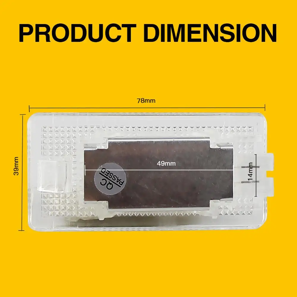 1 шт. осветительных приборов для ног Чемодан багажнике подсветки перчаточного