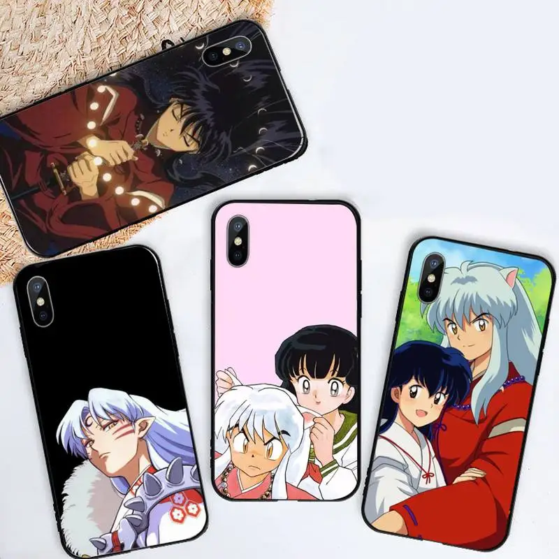 

Anime Inuyasha Sesshoumaru Higurash Phone Case for iPhone 11 12 pro XS MAX 8 7 6 6S Plus X 5S SE 2020 XR mini