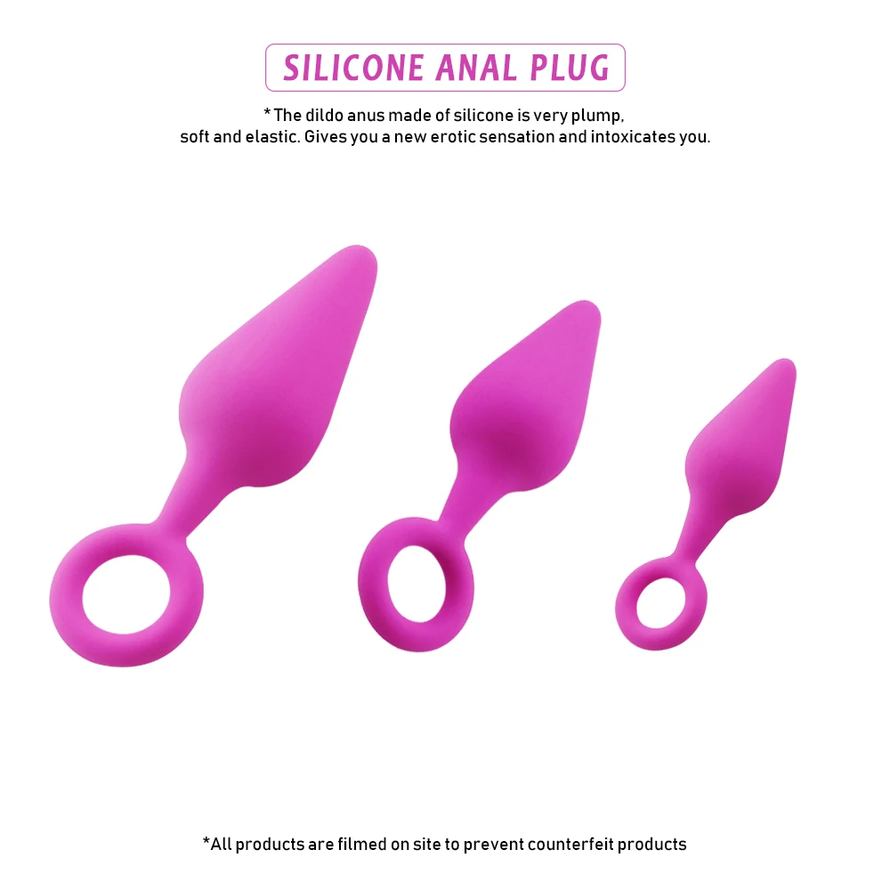 EXVOID Анальная пробка для начинающих эротические игрушки анальный тренажер