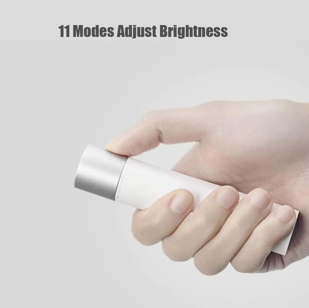 Светодиодный перезаряжаемый фонарик Xiaomi вращающийся переносной уличный фонарь