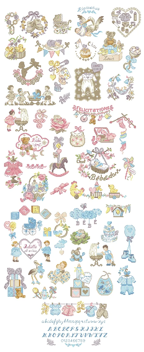 

HH Counted Cross Stitch Kit Fan blowing a fan Handmade Needlework For Embroidery 14ct Cross Stitch Color LBP