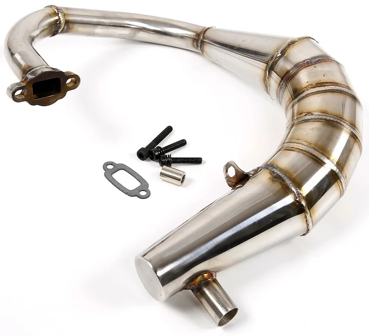 

Stainless Steel Exhaust Tuned Pipe for 1/5 ROVAN F5 MCD XS-5 Rc Car Parts