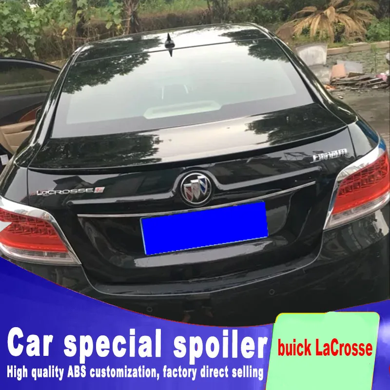 Спойлер для buick LaCrosse 2009 2010 2011 2012 черно-белая краска из высококачественного