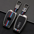 Чехол для ключа автомобиля, из оцинкованного сплава, для Toyota Prius Camry Corolla C-HR, CHR RAV4, Prado 2018