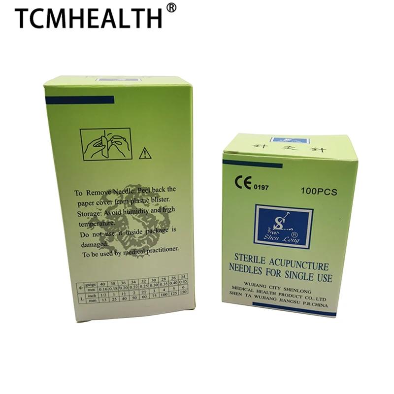 

TCMHEALTH 500PCS Sterile Stainless Steel Acupuncture Needles Edged with Guide Tube Disposable Sterile Acupuncture Needles 0.25MM