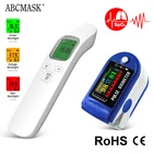 Пульсоксиметр Пальчиковый медицинский SPO2, прибор медицинский с Oled-экраном для измерения пульса и уровня кислорода в крови и дыхания, с ЖК-дисплеем