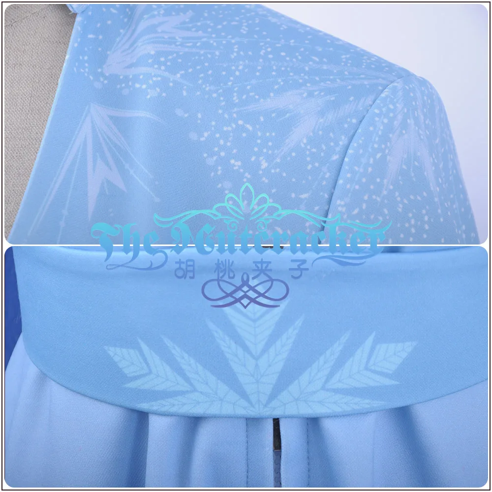 Карнавальный костюм Эльза сезон 2 индивидуальный сексуальный голубой светильник