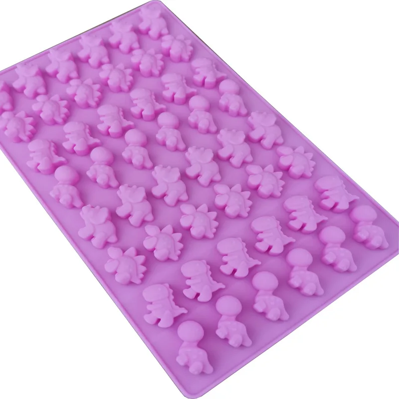 48 даже симпатичные силиконовые формы для шоколада с динозавром игрушки льда