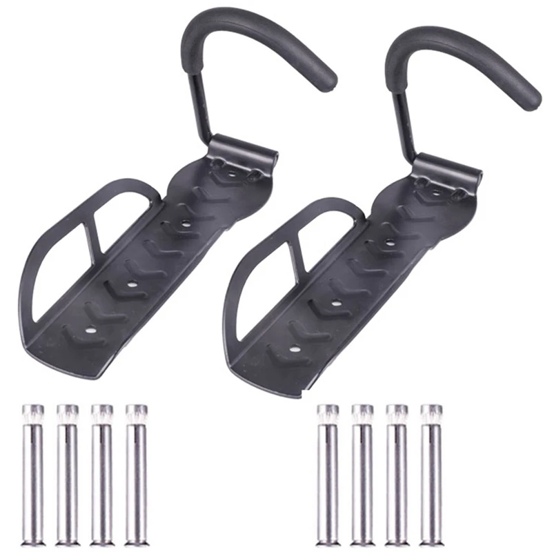 

2 Pcs Bicycle Parking Rack Parts Heavy-Duty Wall-Mounted Hooks Bicycle Storage Fixed Racks Mountain Bike Display Racks